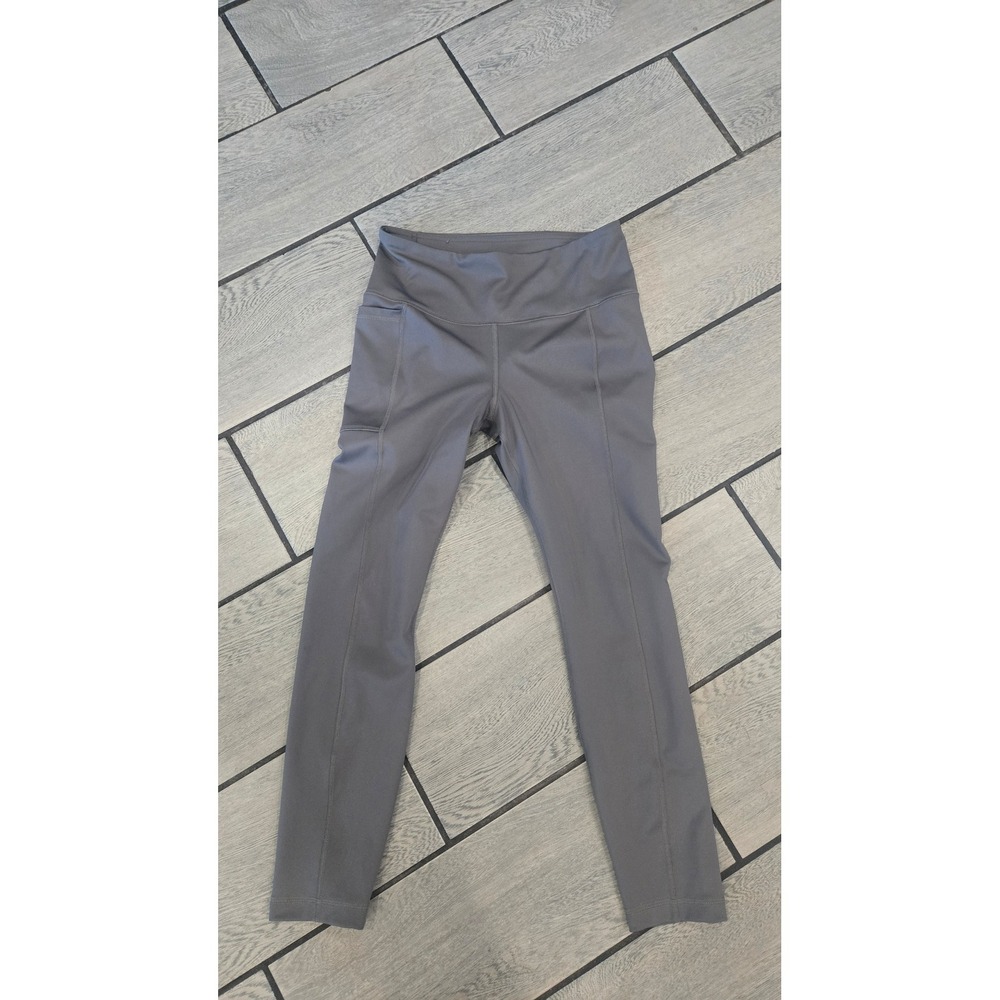 Columbia Sportswear Womens Gray High Waisted Active Leggings with Pockets Small